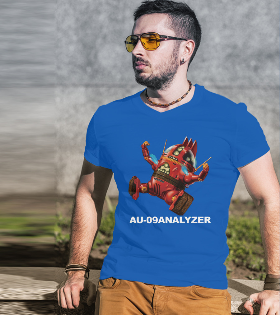AU-09 Analyzer Robot Concept T-Shirt
