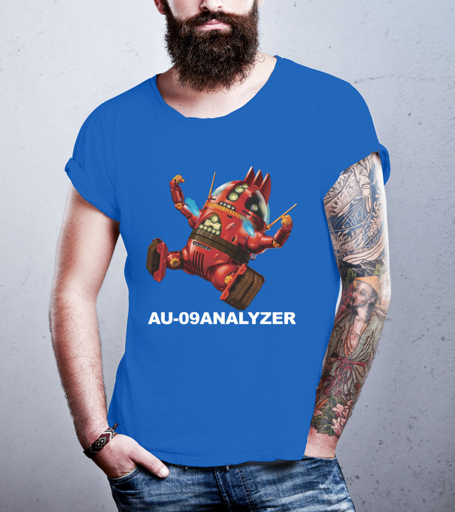 AU-09 Analyzer Robot Concept T-Shirt