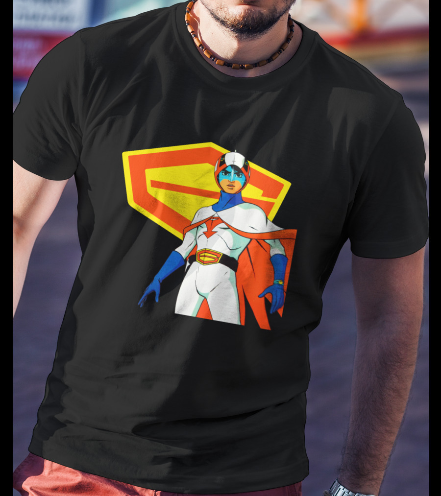 Battle Of The Planets G Force Iconic Character With Emblem T-Shirt