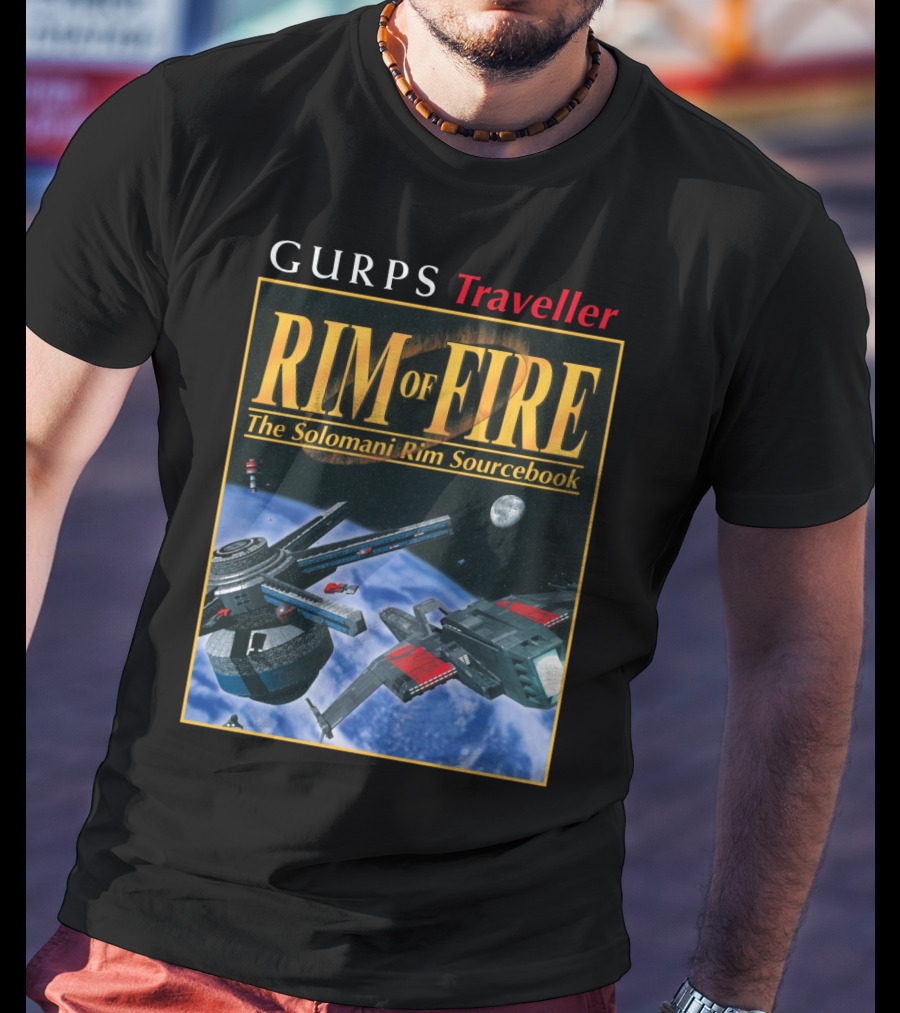 GURPS Traveller Rim Of Fire The Solomani Rim Sourcebook T-Shirt