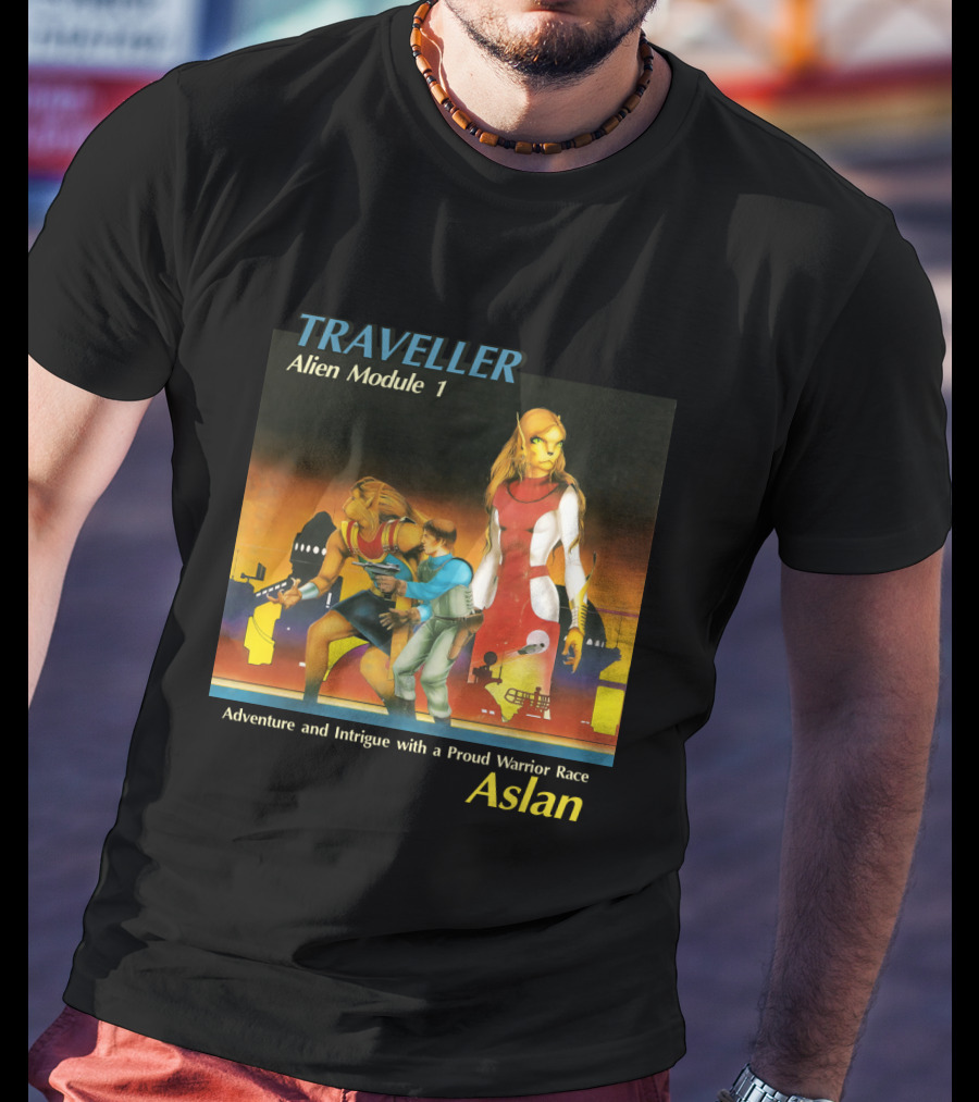 Traveller Alien Module 1 Adventure And Intrigue With A Proud Warrior Race Aslan T-Shirt