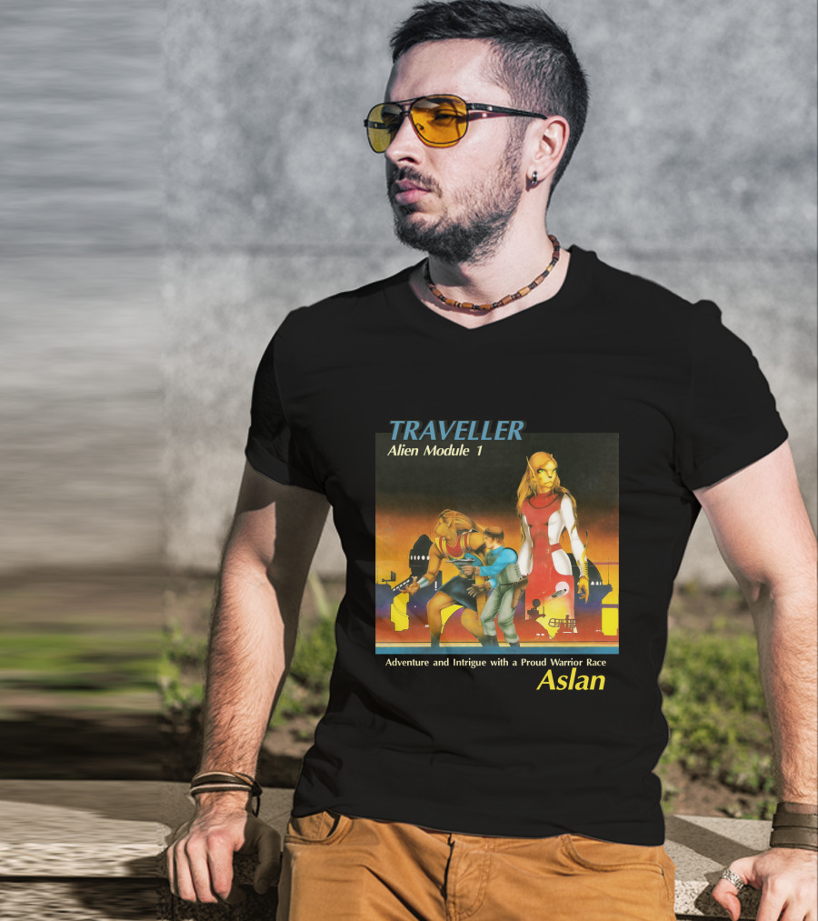 Traveller Alien Module 1 Adventure And Intrigue With A Proud Warrior Race Aslan T-Shirt