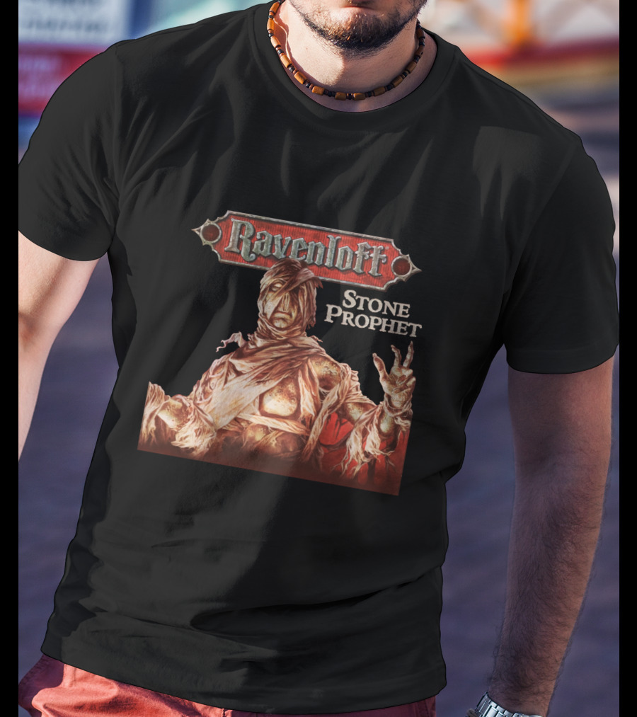 Ravenloft Stone Prophet Mummy Horror T-Shirt