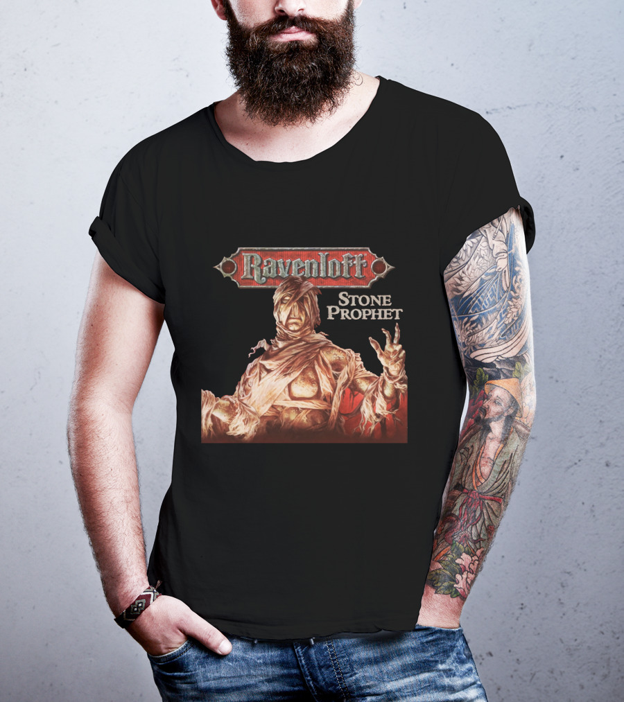 Ravenloft Stone Prophet Mummy Horror T-Shirt