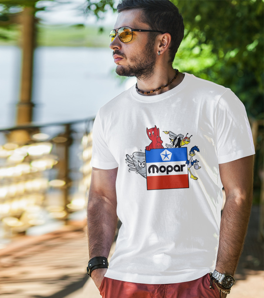 Mopar Dodge Road Runner Tasmanian Devil Bee Racing Icon Collection T-Shirt