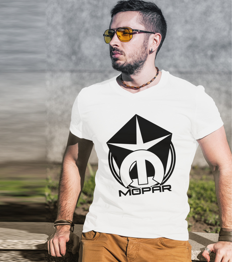 Mopar Pentastar Logo Emblem T-Shirt