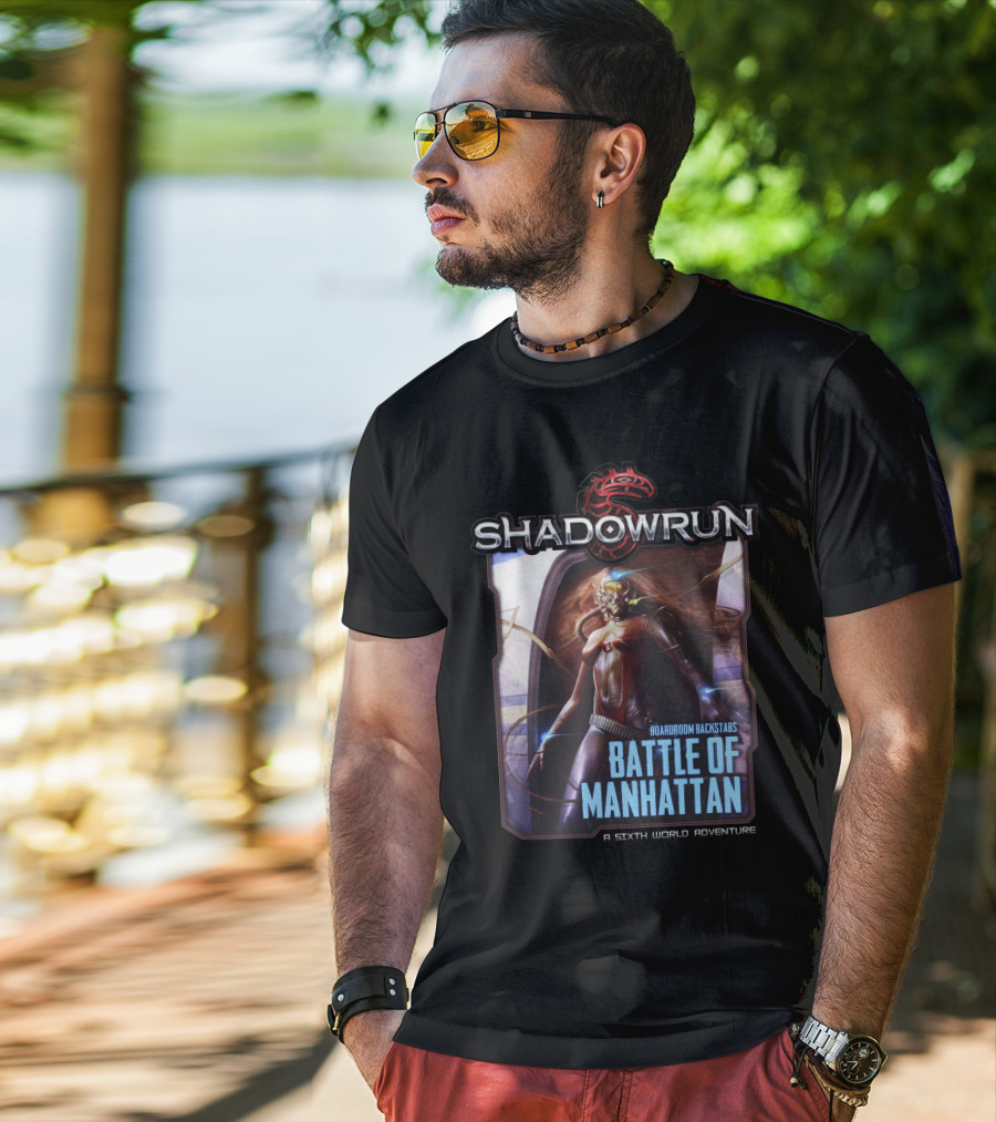 Shadowrun Boardroom Backstabs Battle Of Manhattan A Sixth World Adventure T-Shirt