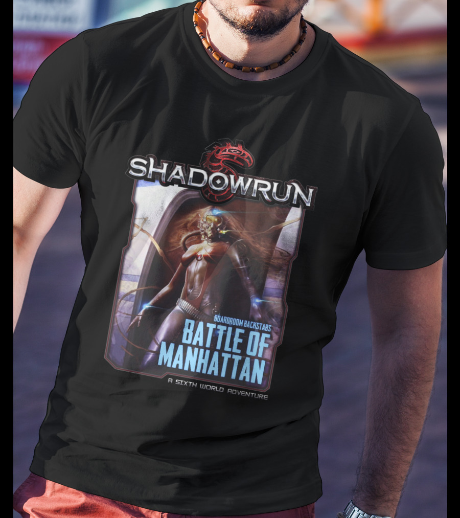 Shadowrun Boardroom Backstabs Battle Of Manhattan A Sixth World Adventure T-Shirt