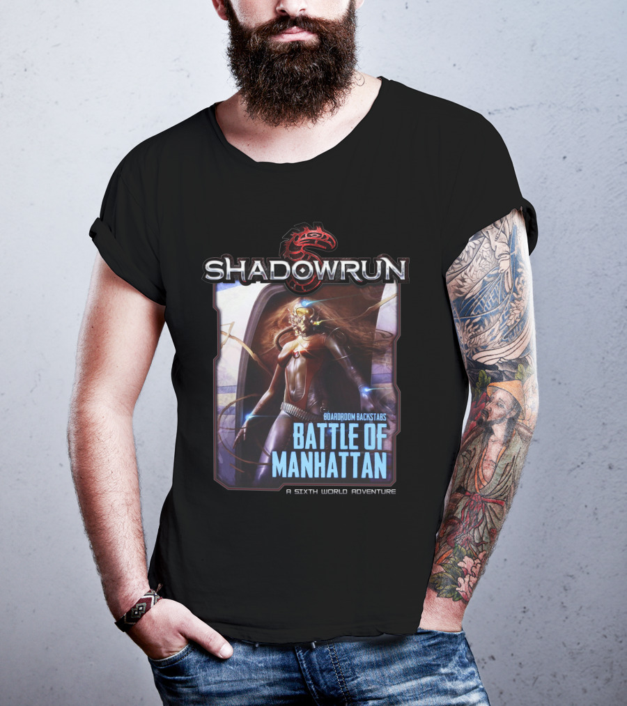 Shadowrun Boardroom Backstabs Battle Of Manhattan A Sixth World Adventure T-Shirt