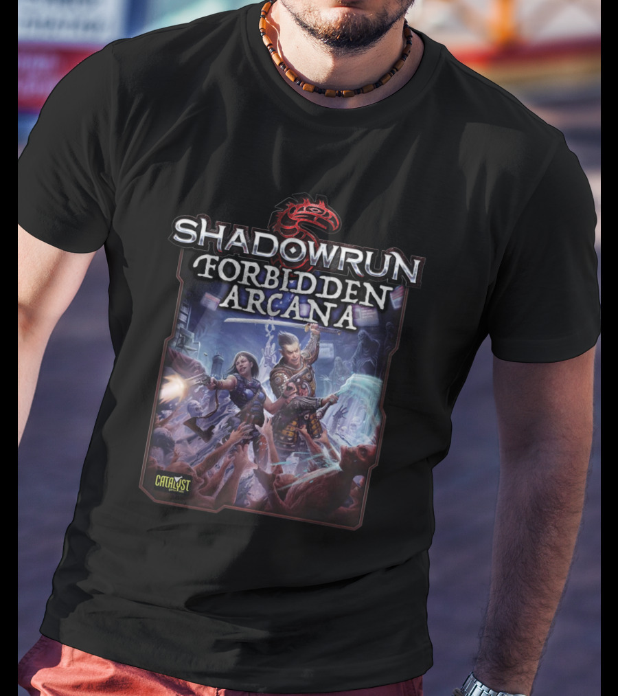 Shadowrun Forbidden Arcana Catalyst Game Labs T-Shirt