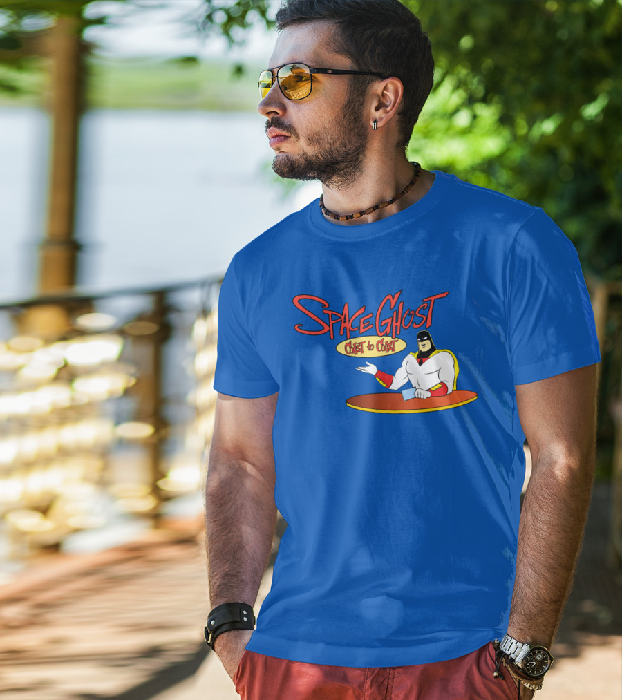Space Ghost Coast To Coast Talk Show Cartoon Host T-Shirt