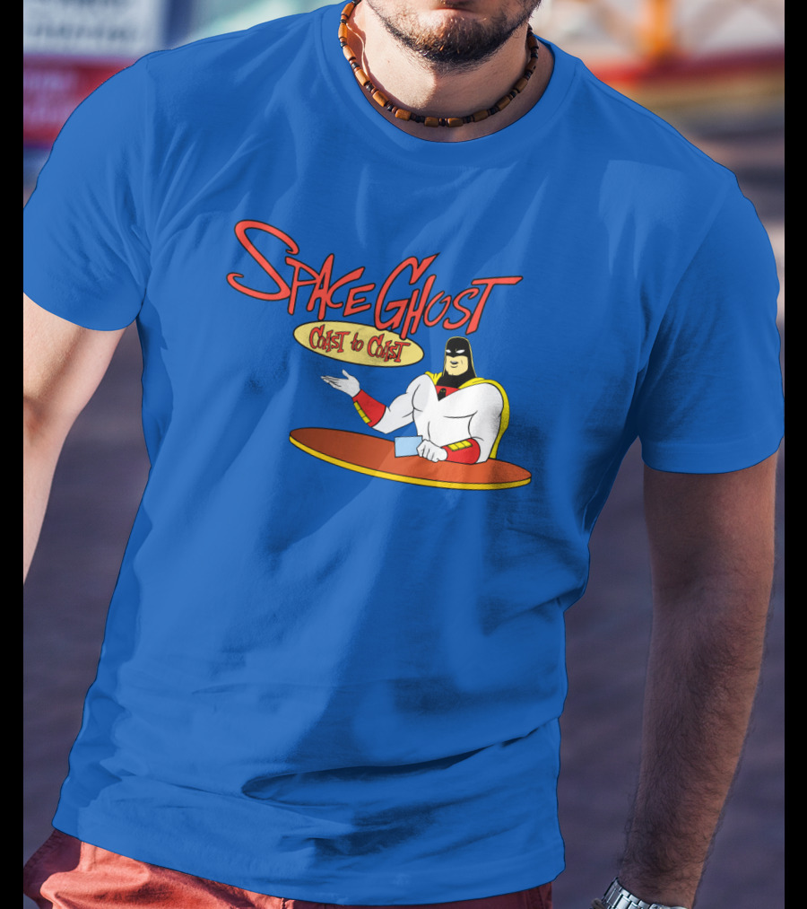 Space Ghost Coast To Coast Talk Show Cartoon Host T-Shirt