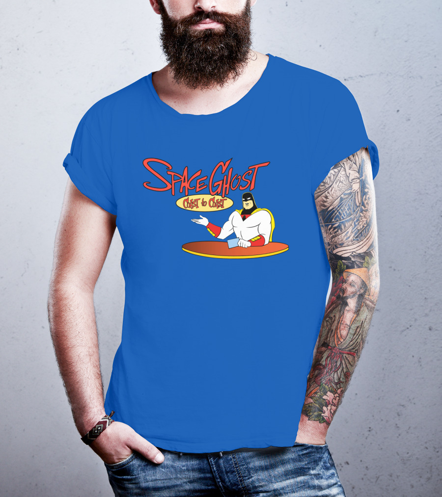 Space Ghost Coast To Coast Talk Show Cartoon Host T-Shirt