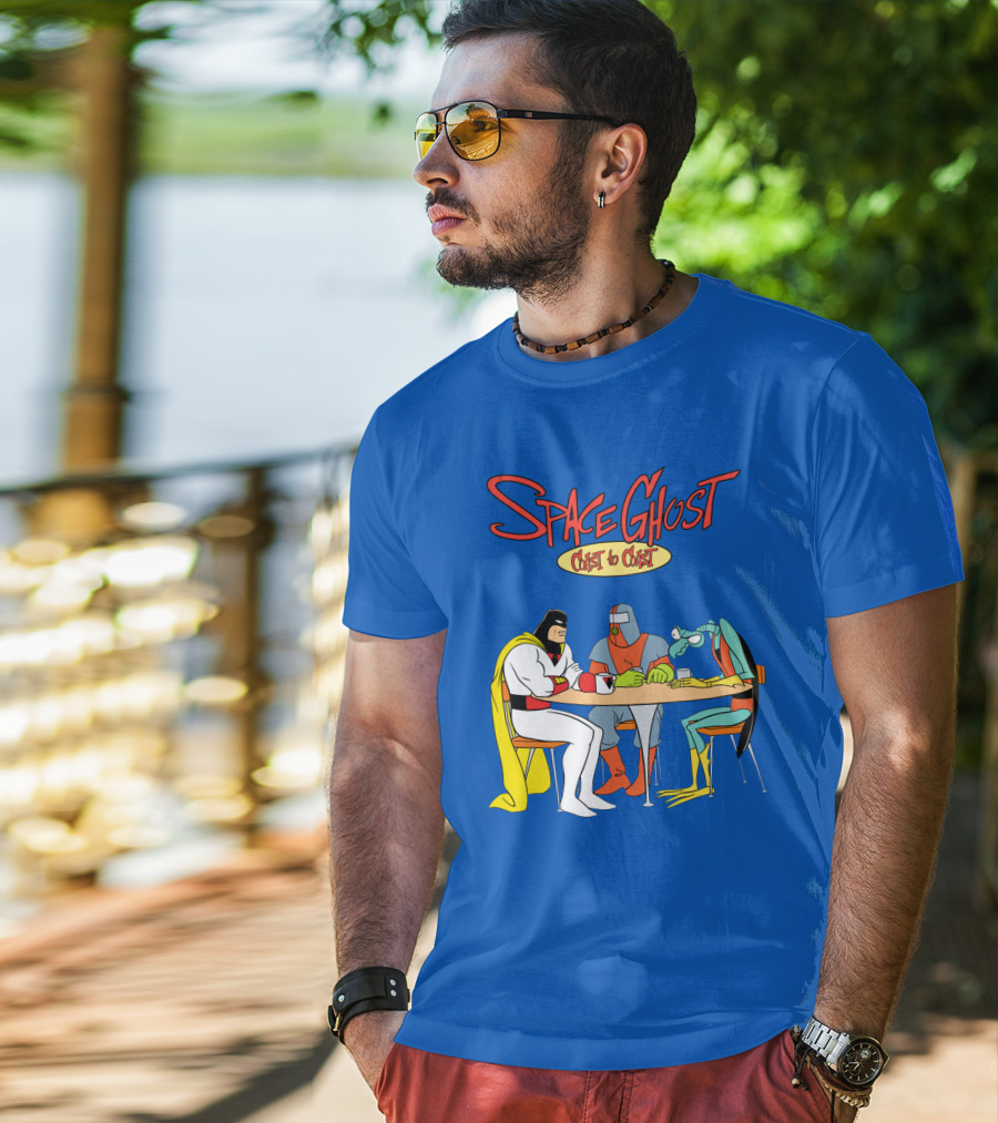Space Ghost Coast To Coast Zorak And Moltar At Table T-Shirt