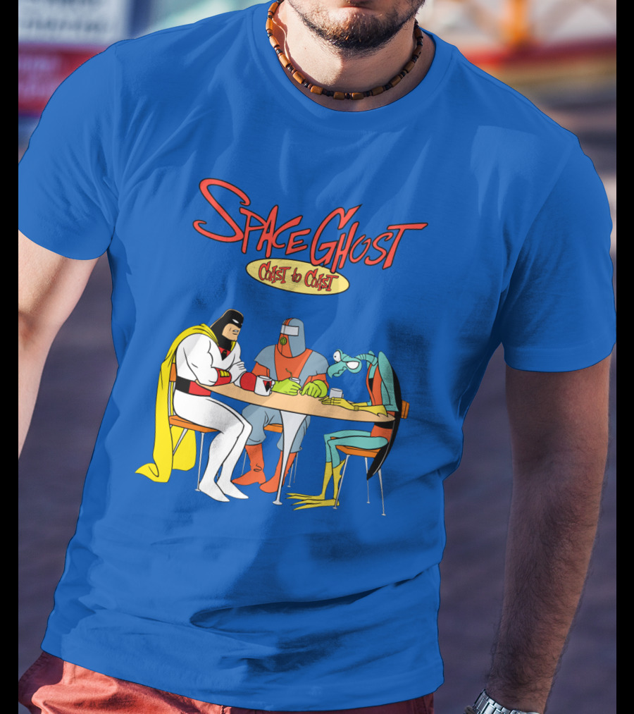 Space Ghost Coast To Coast Zorak And Moltar At Table T-Shirt