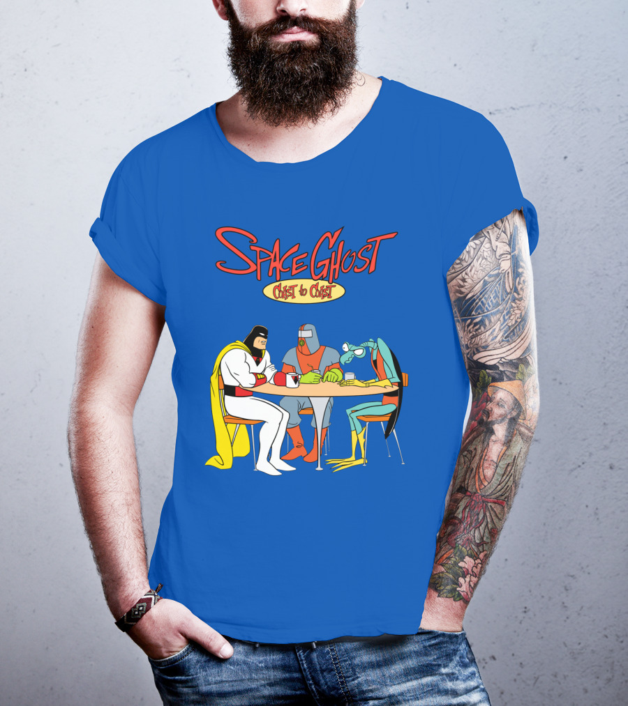 Space Ghost Coast To Coast Zorak And Moltar At Table T-Shirt