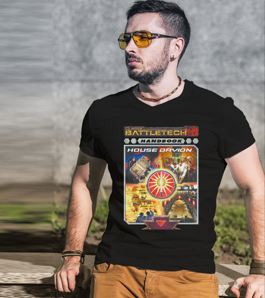 Classic BattleTech Handbook House Davion T-Shirt