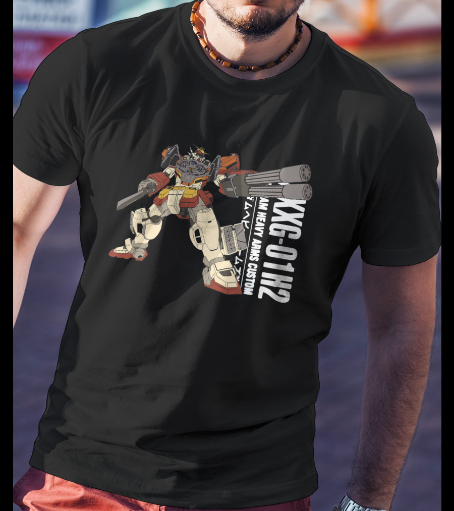 XXG-01H2 AM Heavy Arms Custom Gundam T-Shirt