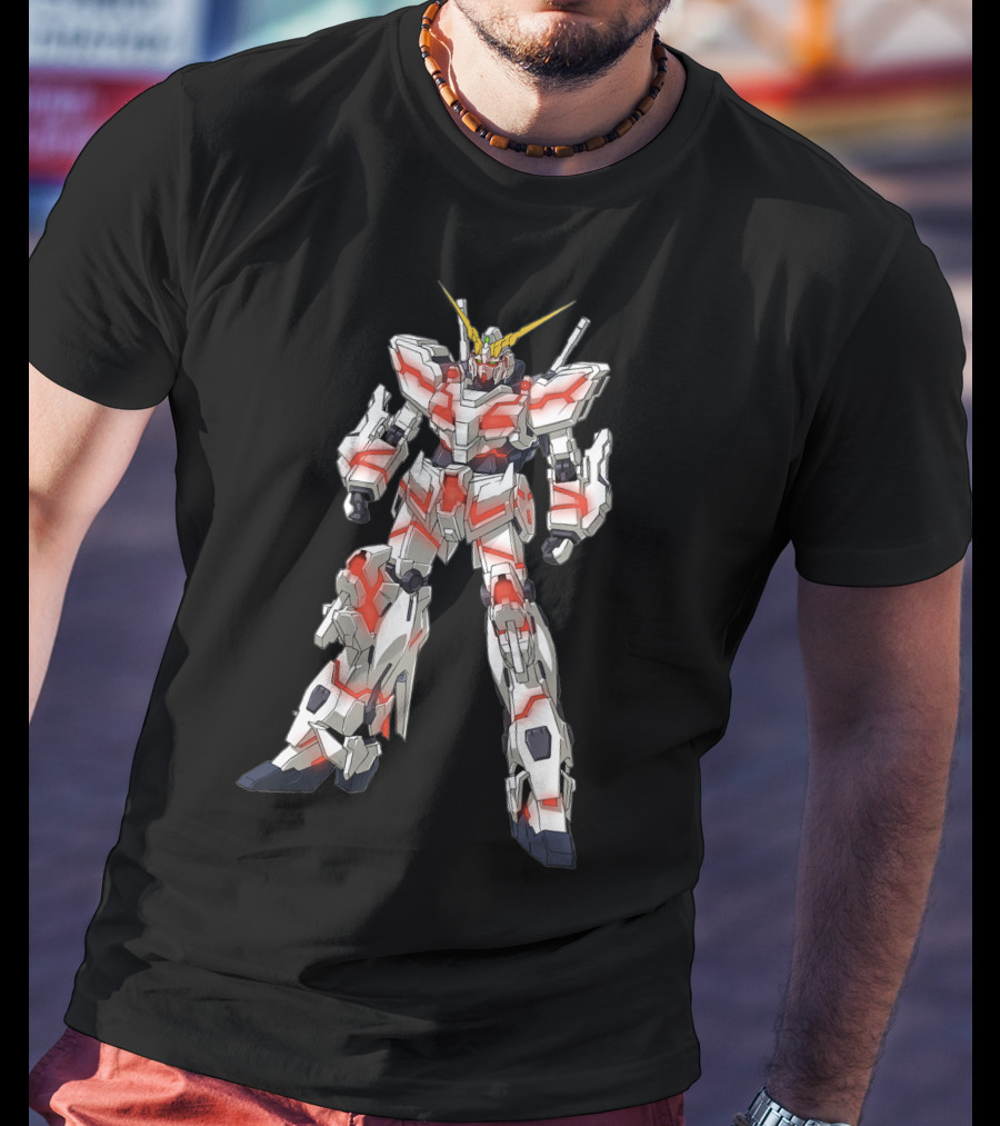 Gundam Unicorn Mecha Warrior T-Shirt