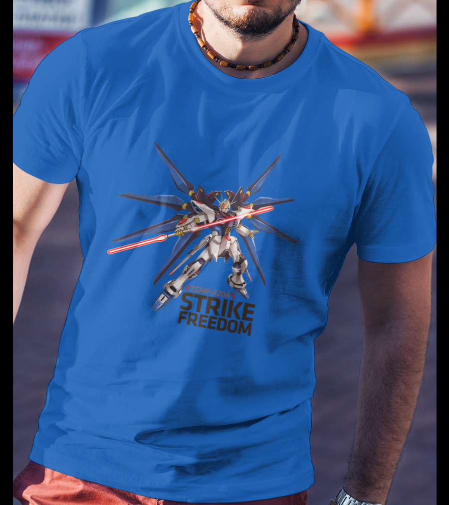 ZGMF-X20A Strike Freedom Gundam Mobile Suit T-Shirt