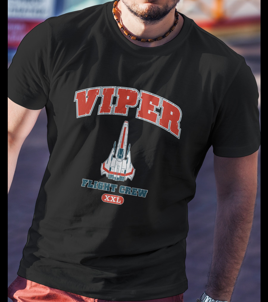 Viper Flight Crew XXL Battlestar Viper T-Shirt