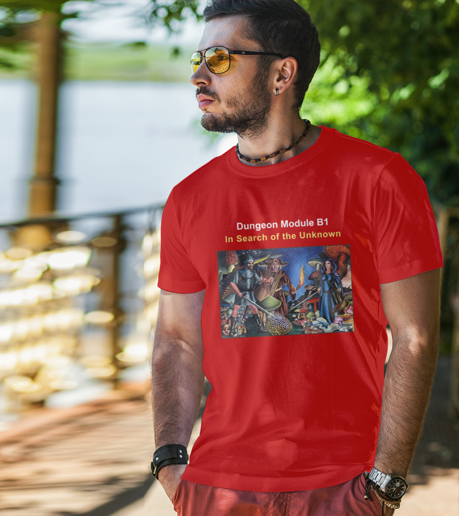 Dungeon Module B1 In Search Of The Unknown DND ISU T-Shirt