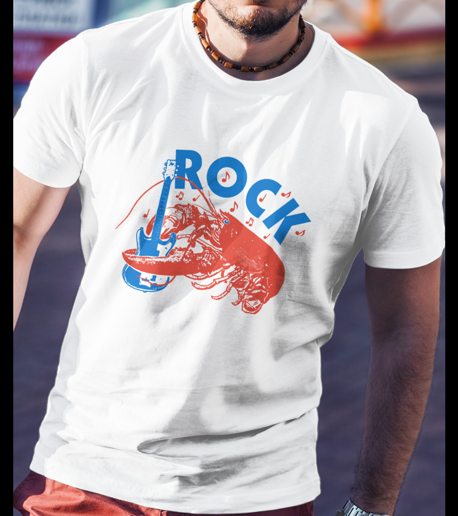 The B-52's Rock Lobster Guitar Music Fun T-Shirt