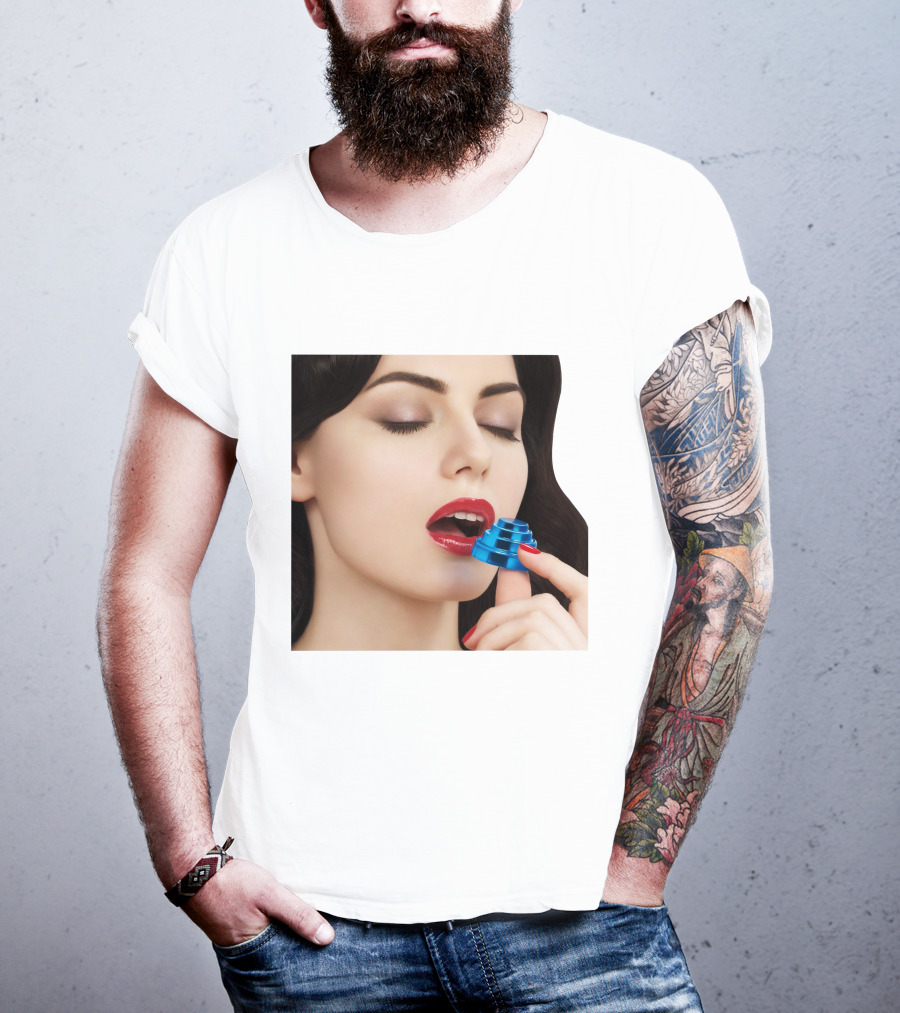 Devo Something For Everybody Blue Energy Dome Retro Futurism T-Shirt