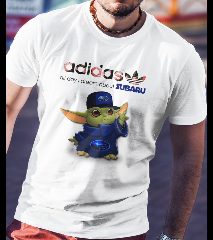 All Day I Dream About Subaru Yoda Character T-Shirt
