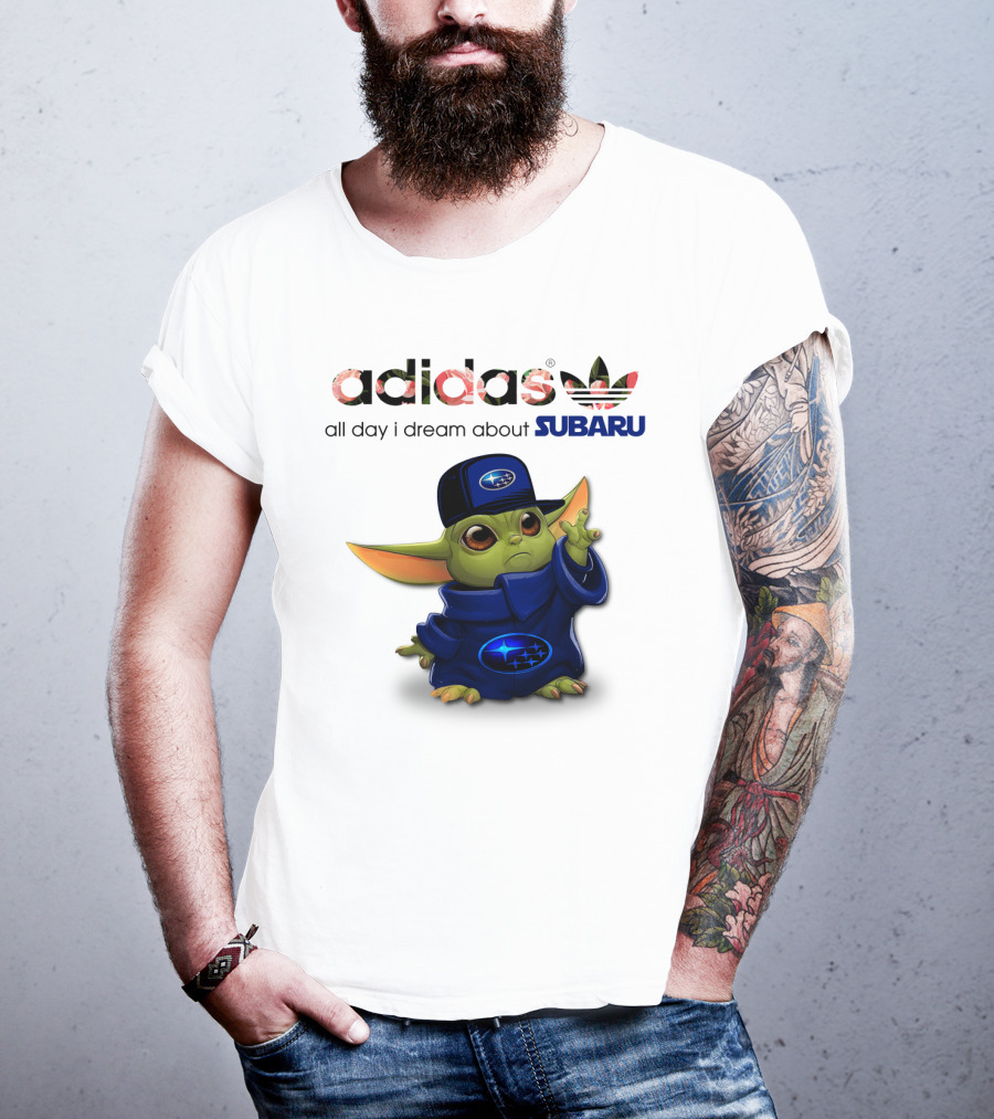 All Day I Dream About Subaru Yoda Character T-Shirt