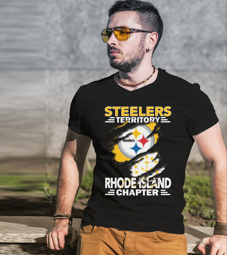 Steelers Territory Rhode Island Chapter Fan Pride T-Shirt