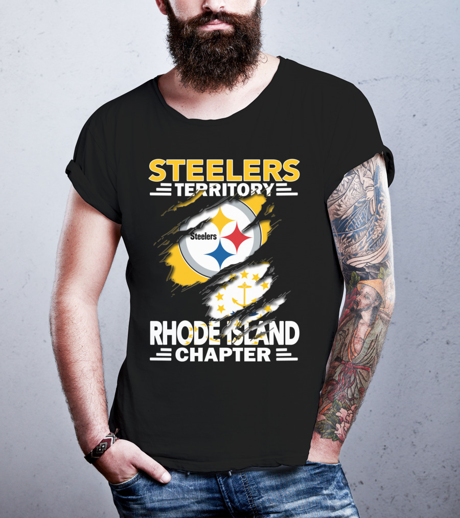 Steelers Territory Rhode Island Chapter Fan Pride T-Shirt
