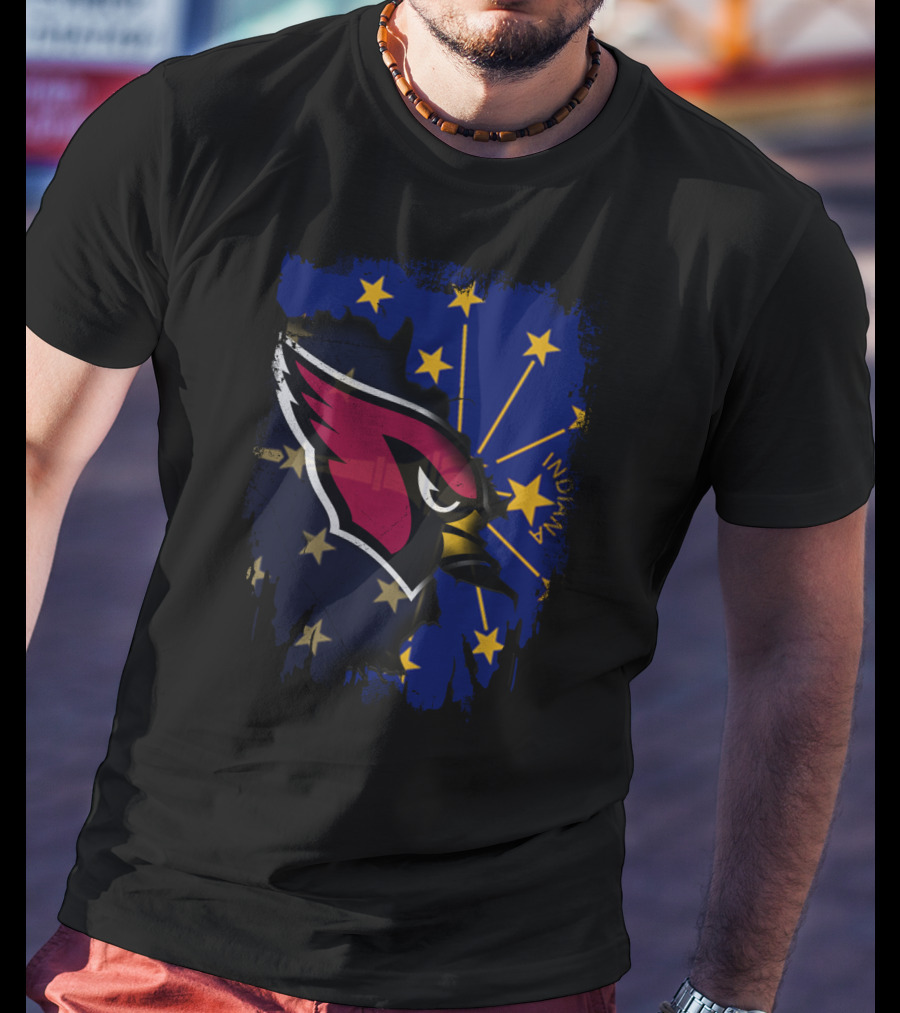 Indianapolis Cardinals Together Indiana State Pride T-Shirt