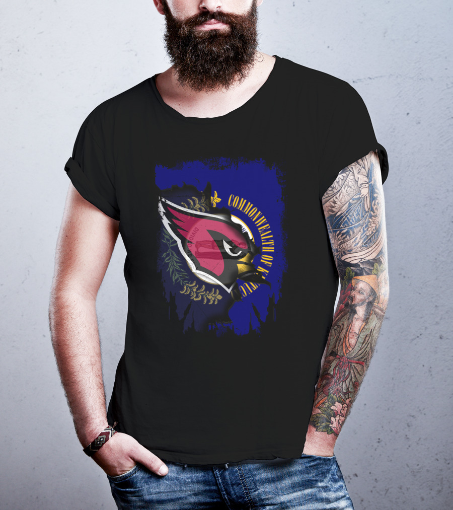 Together Kentucky Commonwealth With Cardinals Emblem T-Shirt