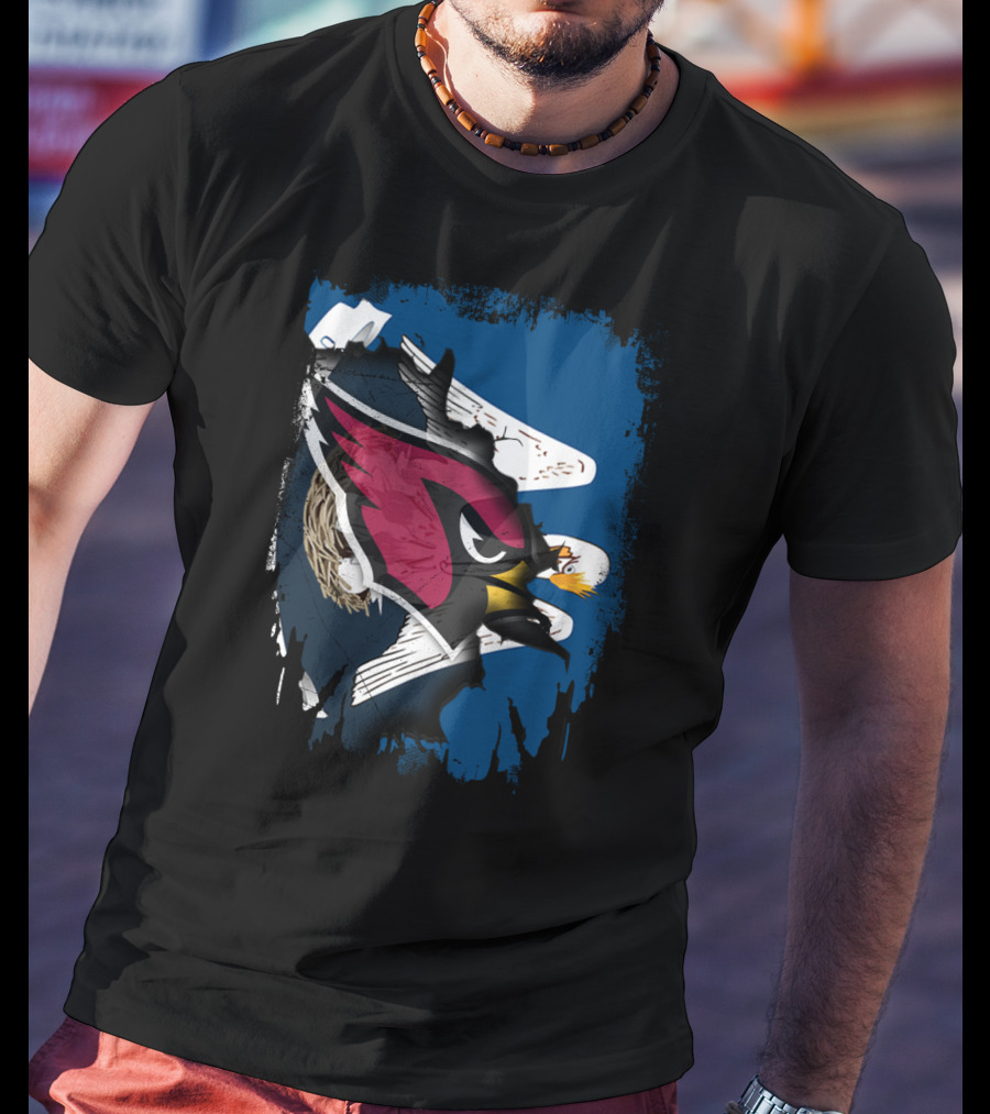 Louisiana Unity With Cardinal And Eagle T-Shirt