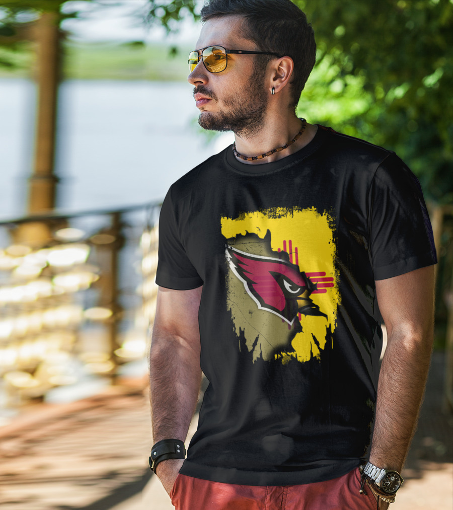 Together New Mexico Flag With Cardinals T-Shirt