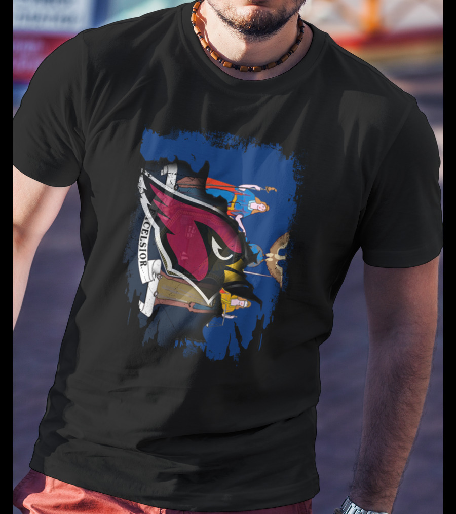 Excelsior Cardinals New York Mashup T-Shirt