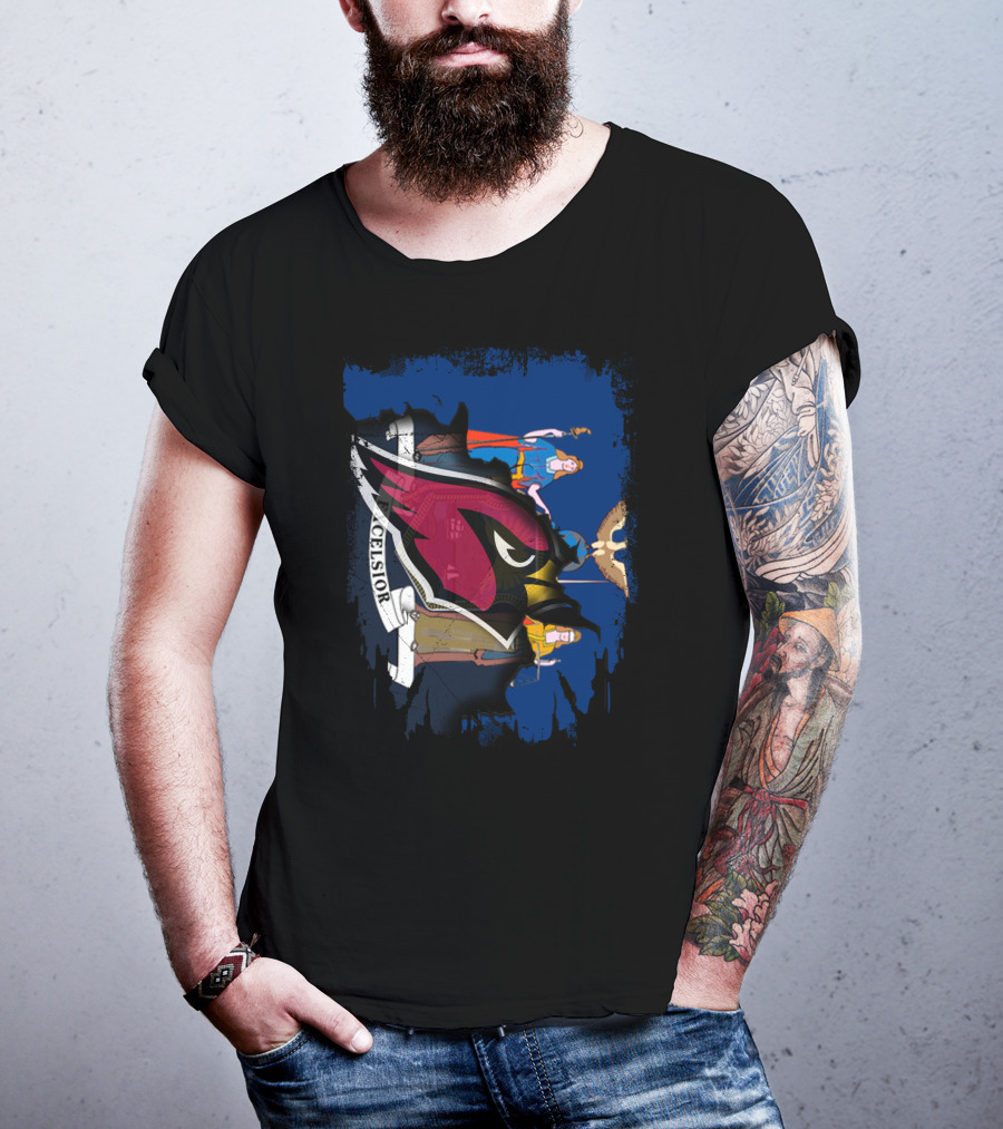 Excelsior Cardinals New York Mashup T-Shirt