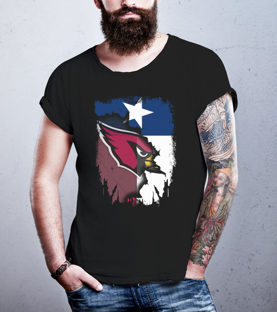 Texas Cardinals United Flag T-Shirt