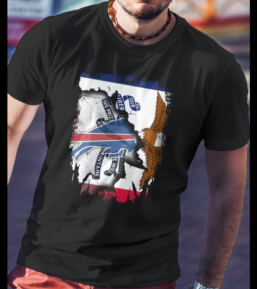Together Iowa Our Liberties We Prize Buffalo T-Shirt