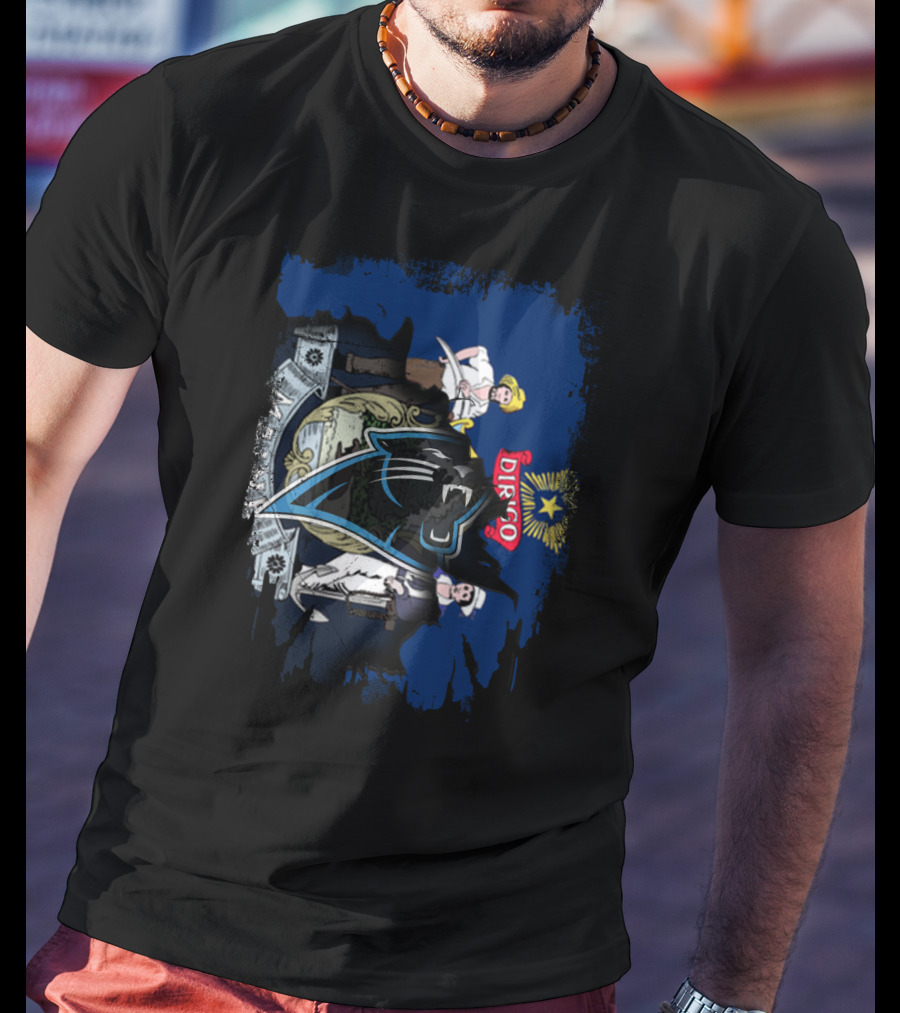 Maine Dirigo With Carolina Panthers Logo Integration T-Shirt