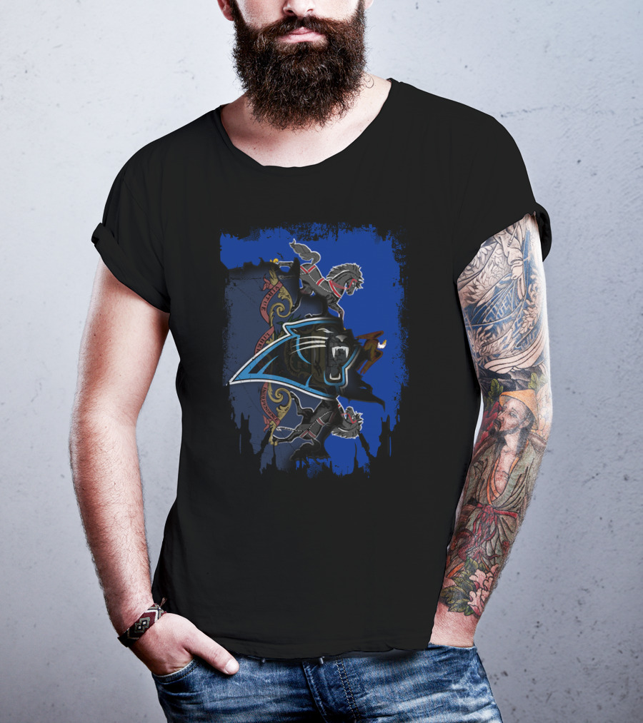 Together Pennsylvania With Panthers Emblem And Mythical Horses T-Shirt