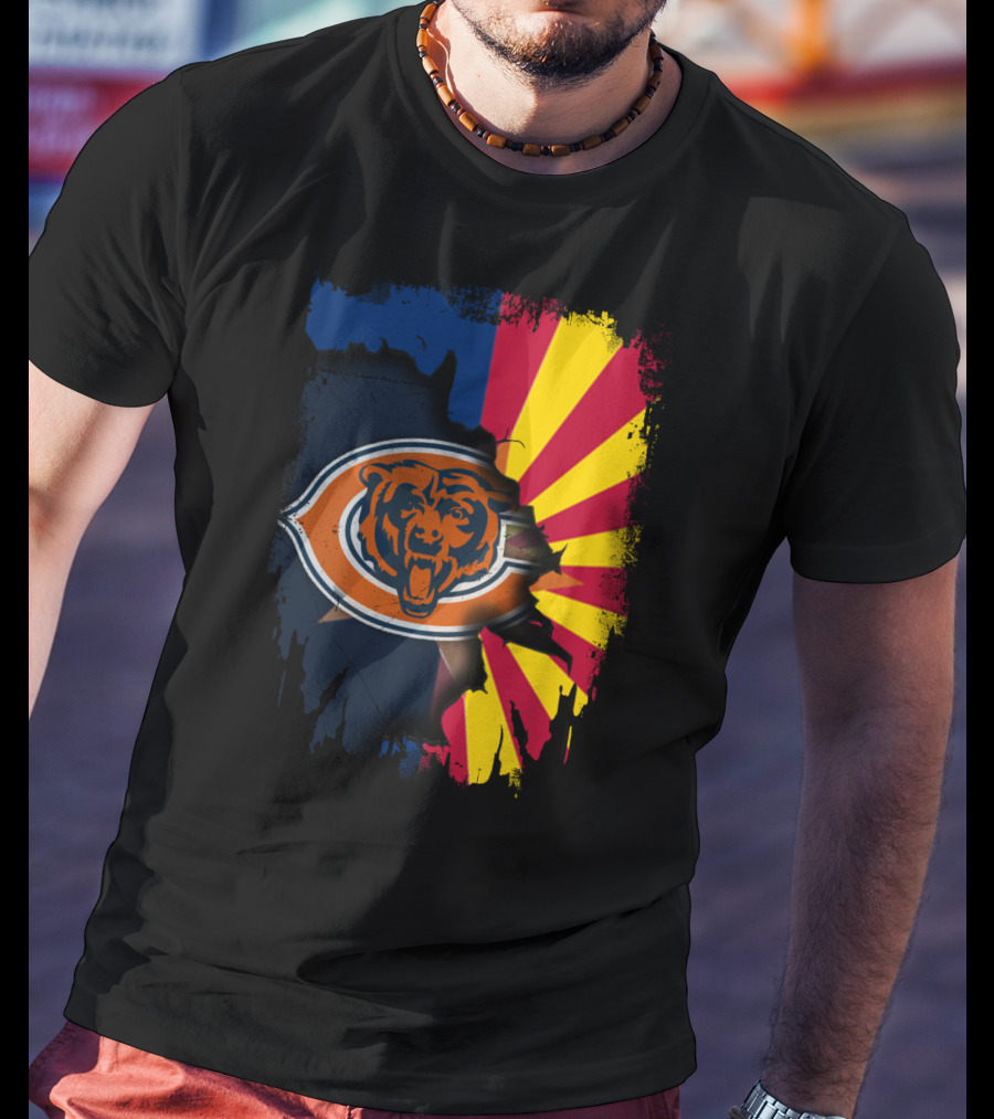 Together Arizona Chicago Bears T-Shirt