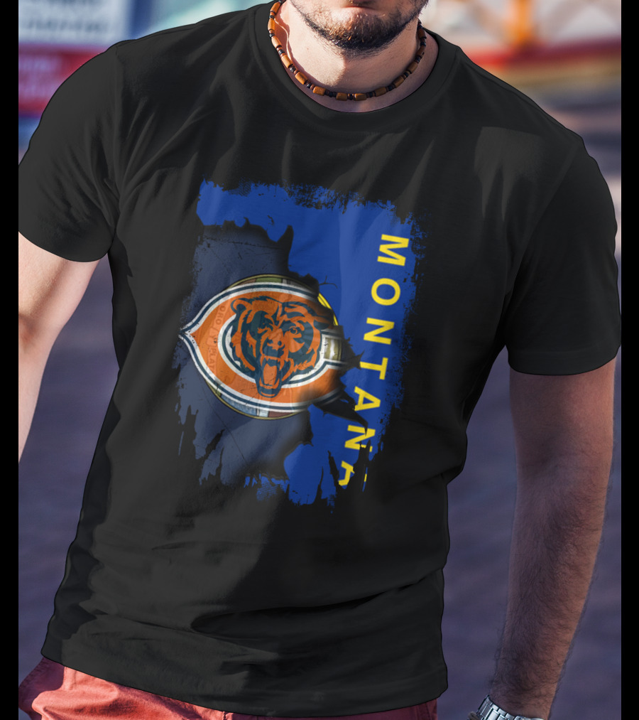 Montana Bears Iconic Emblem Together T-Shirt