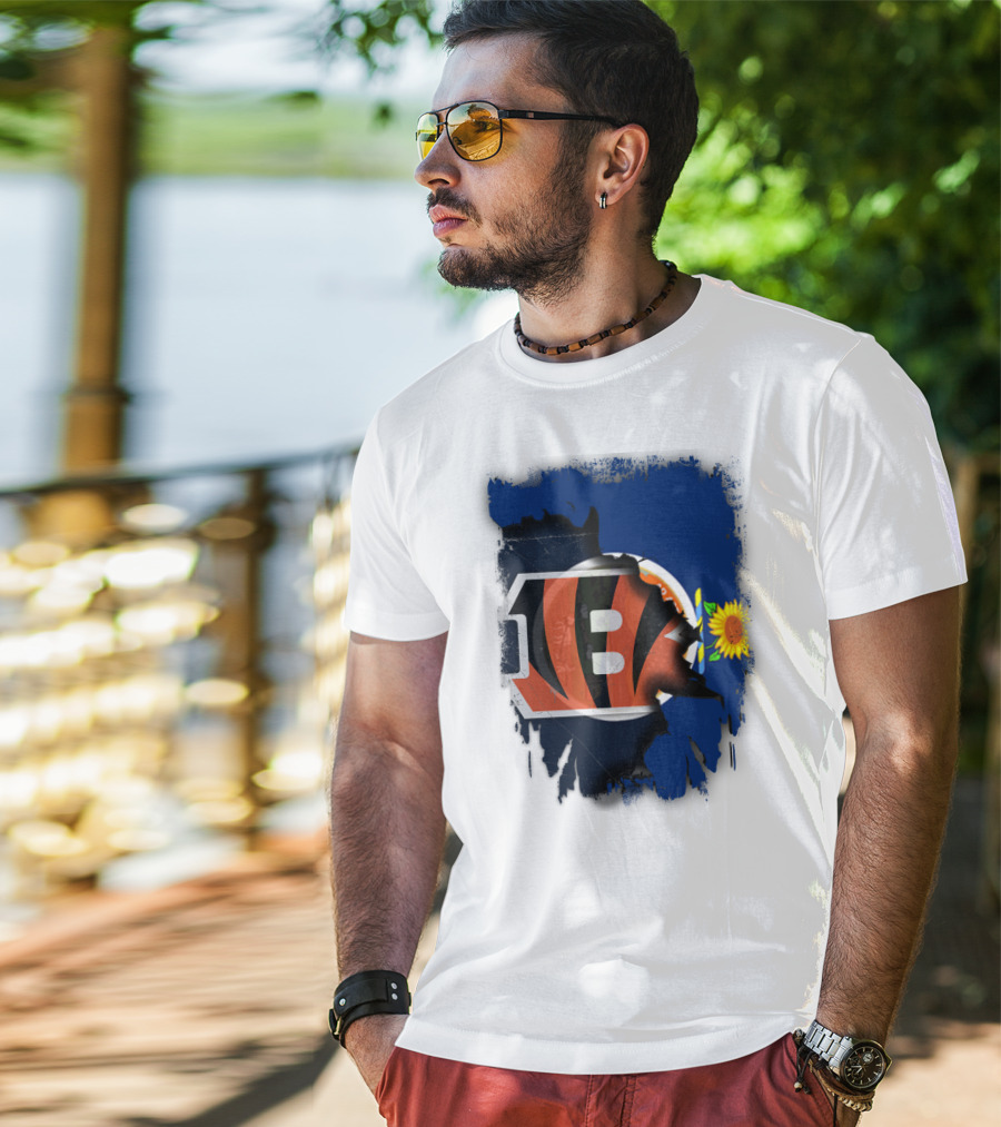 Kansas Bengals Sunflower Collaboration T-Shirt