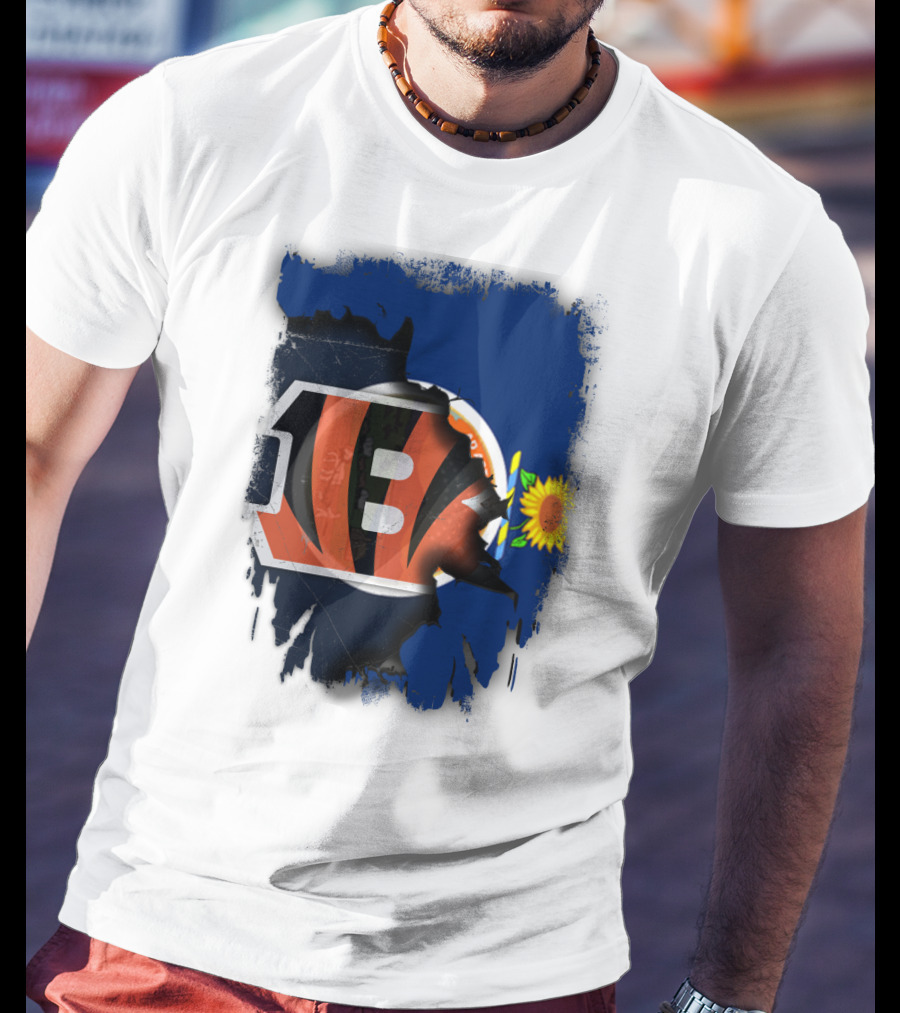 Kansas Bengals Sunflower Collaboration T-Shirt