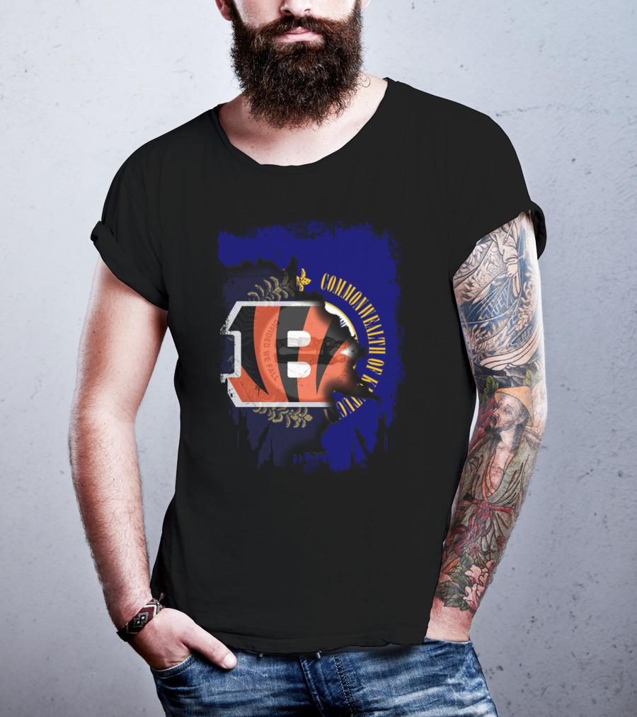 Commonwealth Of Kentucky United We Stand Bengals 13 T-Shirt