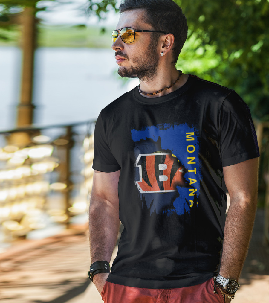 Montana Bengal Tiger Stripes United T-Shirt