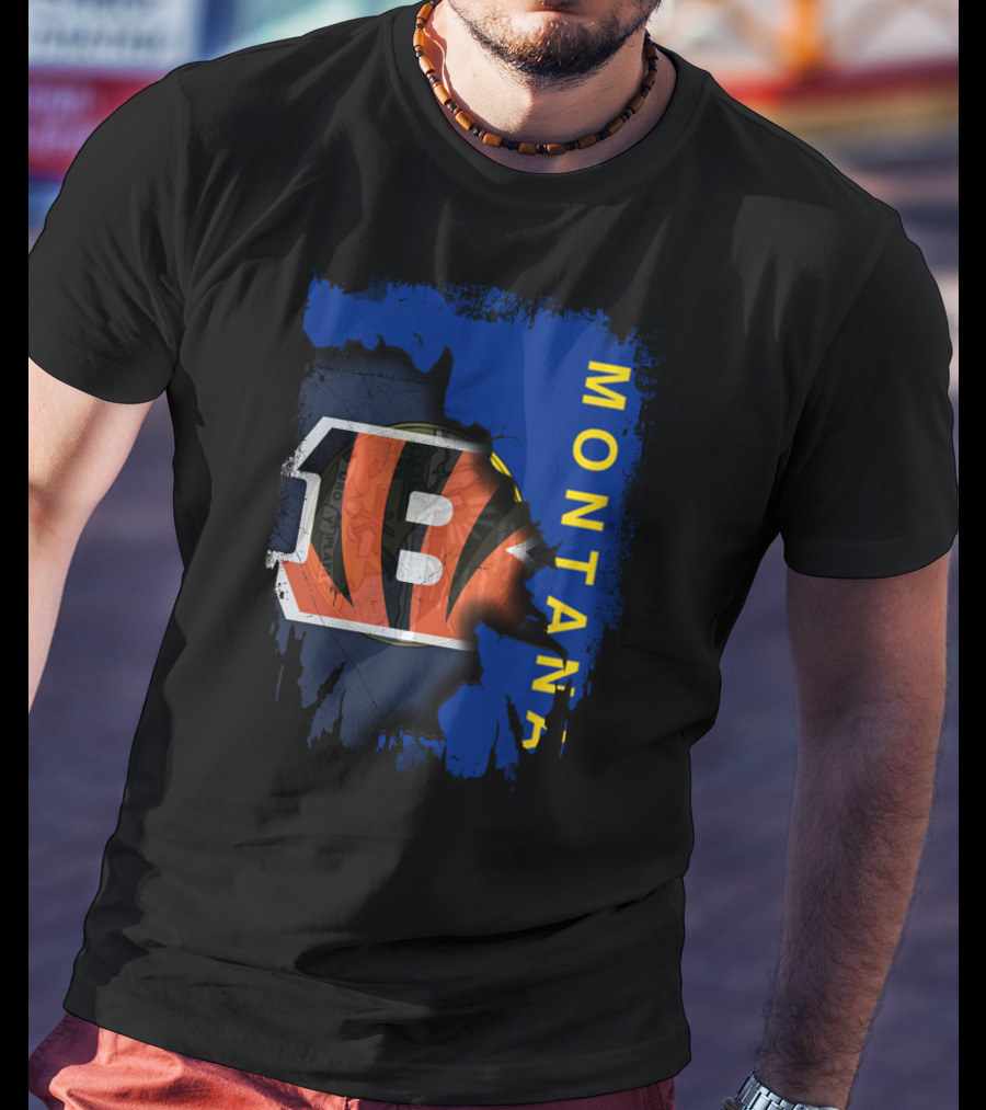 Montana Bengal Tiger Stripes United T-Shirt