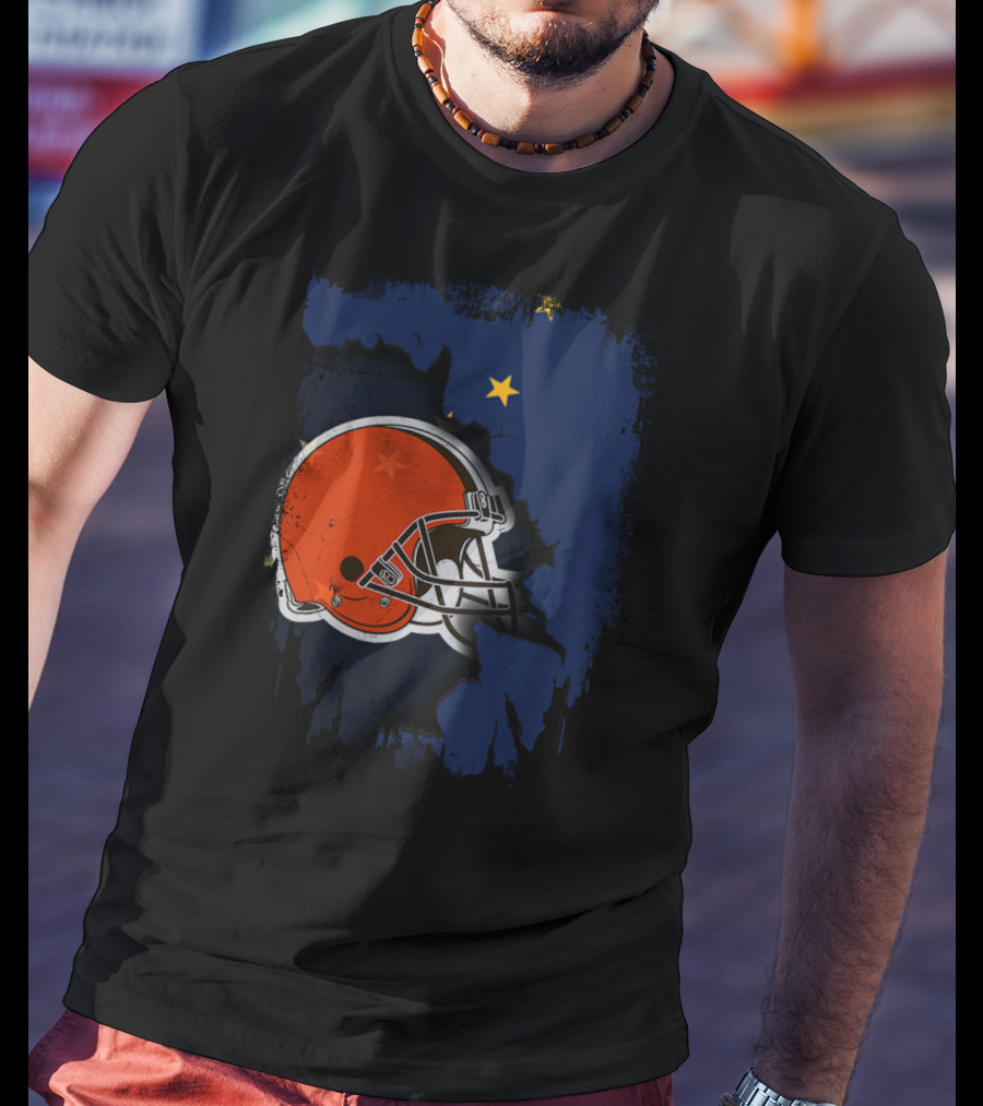 Alaska Browns Helmet Together T-Shirt